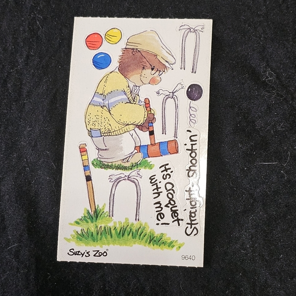 SZ 1:  Suzy's Zoo Sticker Lot  - 6 Modules - Easter, Golf, School, Halloween etc - Picture 2 of 8